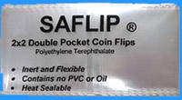 10 Flip Sheet - Double Pocket 2x2 Archival SAFE Flips